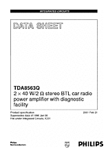 DataSheet TDA8563Q pdf